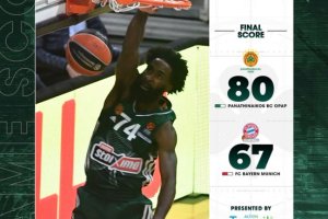 Sant-Roos powers Panathinaikos past Bayern
