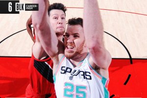 Gli Spurs vincono a Portland, 28 di Murray
