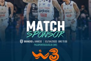 Windtre Store di Viale Commenda match sponsor di Brindisi-Varese