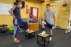 Lorenzo Penna a Verona. Inizia la seconda fase del recupero