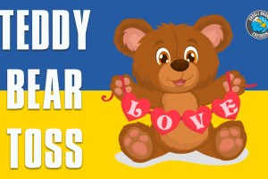 Domenica 13 marzo torna al PalaRadi il Teddy Bear Toss: un peluche per l’Ucraina