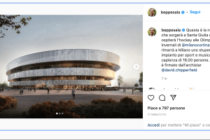 La nuova arena di Milano: 16.000 posti per le Olimpiadi del 2026, e non solo