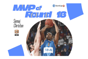 7DAYS EuroCup Regular Season – Round 16 MVP: Semaj Christon, ratiopharm Ulm