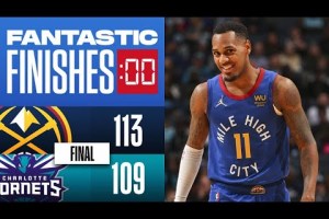 Gli ultimi, folli 100” della sfida tra Nuggets e Hornets