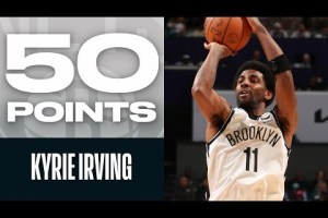 Kyrie Cooks Up Season-High 50 Piece