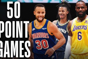 All 50-PT Games From The NBA This Season