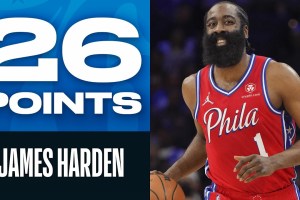 Harden showed out in Philadelphia home debut