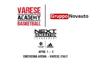 Euroleague adidas NGT Varese (1-3 aprile): Gruppo Novauto mobility partner di Varese Academy
