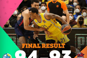 Il Maccabi Tel Aviv vince la volata con il Baskonia