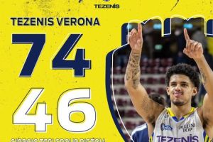 La Tezenis Verona batte Pistoia con un parziale di 33-16 nel secondo tempo