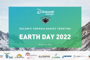 La Dolomiti Energia Trentino presenta l’Aquila Basket Earth Day 2022