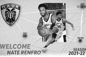 PAOK, ingaggiato Nate Renfro