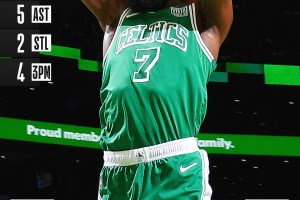 Boston travolge Washington e continua la sua scalata