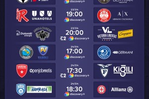 LBA Serie A, parte oggi la ventottesima giornata. Il programma dello “spezzatino”