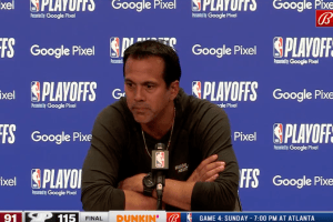 Erik Spoelstra: It’s just one game. Each game is different, our vets know that