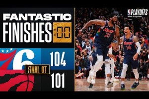 Il tesissimo finale tra 76ers e Raptors. Gli ultimi 27.5”