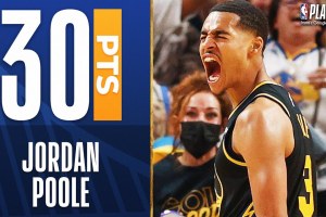 Jordan Poole Erupts For 30 PTS In Warriors Game 1 Win!