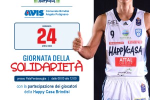 Giornata della solidarietà con Happy Casa Brindisi & Avis Comunale Brindisi