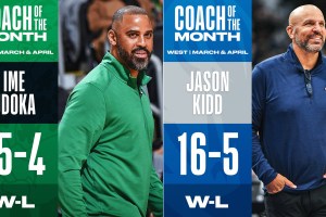 Ime Udoka, Jason Kidd named NBA Coaches of the Month for March & April