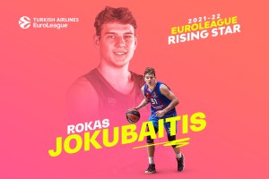 Turkish Airlines EuroLeague 2021-22 Rising Star: Rokas Jokubaitis, FC Barcelona