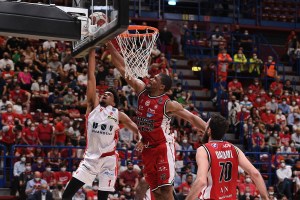 Olimpia Milano, domani sera gara-3 con Reggio Emilia
