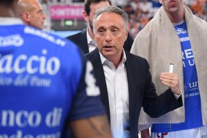 Dinamo Sassari, Piero Bucchi: Sappiamo dove dobbiamo migliorare e cosa fare in gara 2