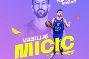2021-22 Alphonso Ford Top Scorer Trophy winner: Vasilije Micic, Anadolu Efes Istanbul