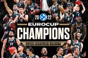 Virtus campione di Eurocup, i complimenti dell’Olimpia Milano