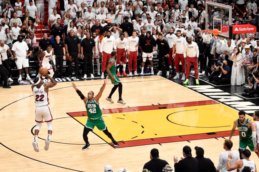 Jimmy Butler shot