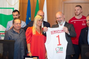Pallacanestro Reggiana, targa al merito dalla Regione Emilia-Romagna