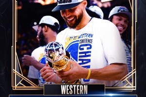 Best of Steph. Per Curry il premio di mvp delle Western Finals