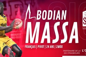 SIG Strasburgo, accordo triennale con Bodian Massa