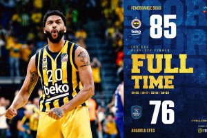 Il Fenerbahce parte forte in Finale: Efes ko in Gara 1