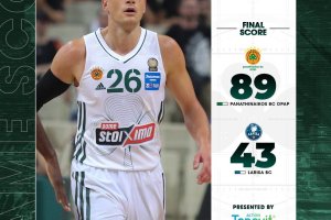 Dopo le polemiche è solo Panathinaikos: largo successo e finale
