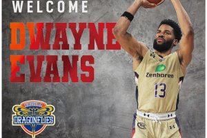 Dwayne Evans firma con gli Hiroshima Dragonflies