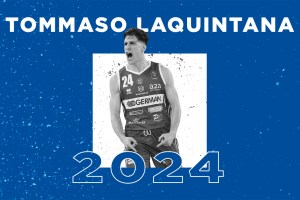 Germani Brescia, ufficiale il rinnovo di Tommaso Laquintana