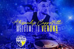 Tezenis Verona, ufficiale l’ingaggio di Alessandro Cappelletti