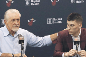 Pat Riley risponde a Herro: Titolare? Si guadagni il posto al prossimo training camp