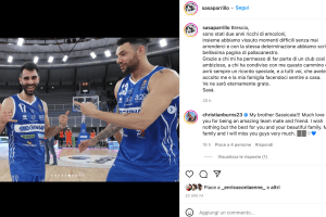 Sasà Parrillo saluta Brescia: Eternamente grato
