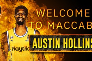 Maccabi Tel Aviv ufficializza la firma di Austin Hollins