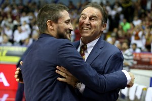 Gli assistenti del CT Pozzecco: Recalcati Senior Assistant, con lui Casalone, Fois, Galbiati e Poeta