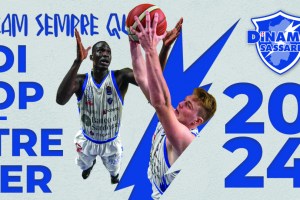 Sassari, ufficiali i rinnovi di Ousmane Diop e Kaspar Treier
