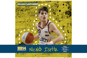 Bergamo Basket 2014: Prime conferme, Nicolò Isotta resta con noi
