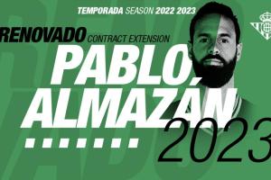 Pablo Almazan extends with Coosur Real Betis