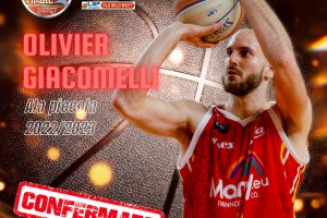 Oleggio Magic Basket, Olli Giacomelli il primo prezioso tassello