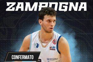 Pallacanestro Roseto, Alfonso Zampogna la prima conferma per la stagione 22/23