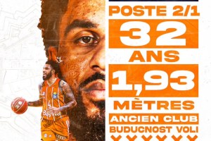 DJ Seeley joins Gravelines-Dunkerque