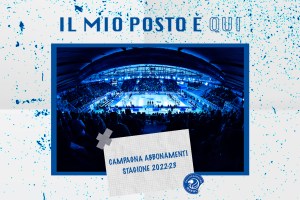 IL MIO POSTO È QUI: tutto sulla campagna abbonamenti della Germani Brescia