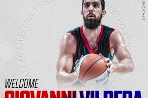 Pallacanestro Trieste, accordo biennale con Giovanni Vildera
