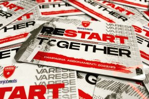 Pallacanestro Varese, “Restart together”: la campagna abbonamenti 2022-2023